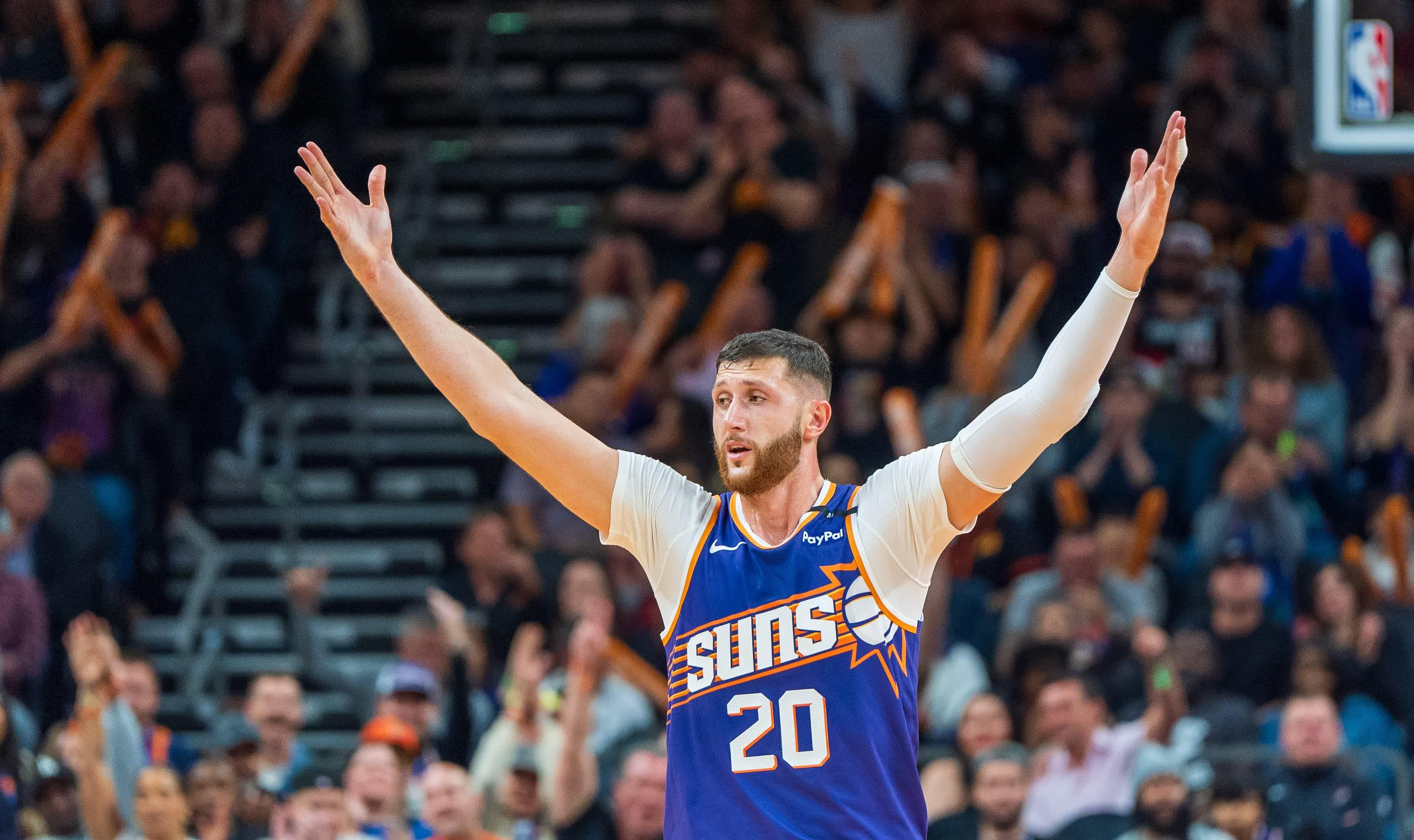 马刺碾压篮网，约基奇高光表现