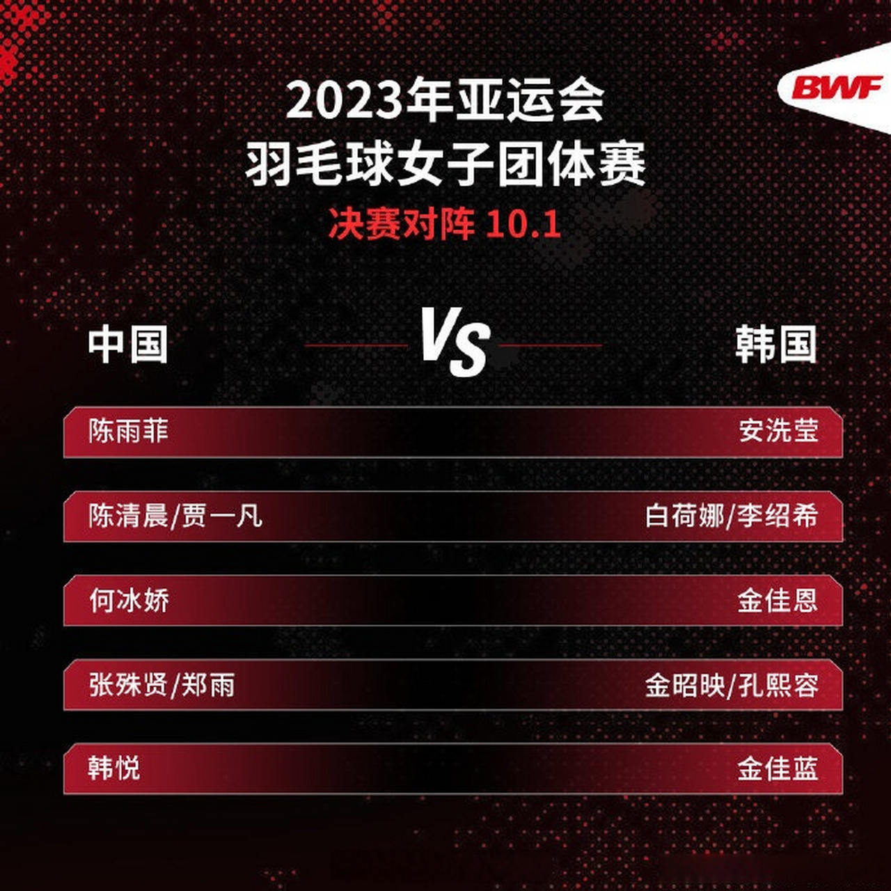 中国队完胜韩国队,陈雨菲扛起全队 中国队完胜韩国队,陈雨菲扛起全队