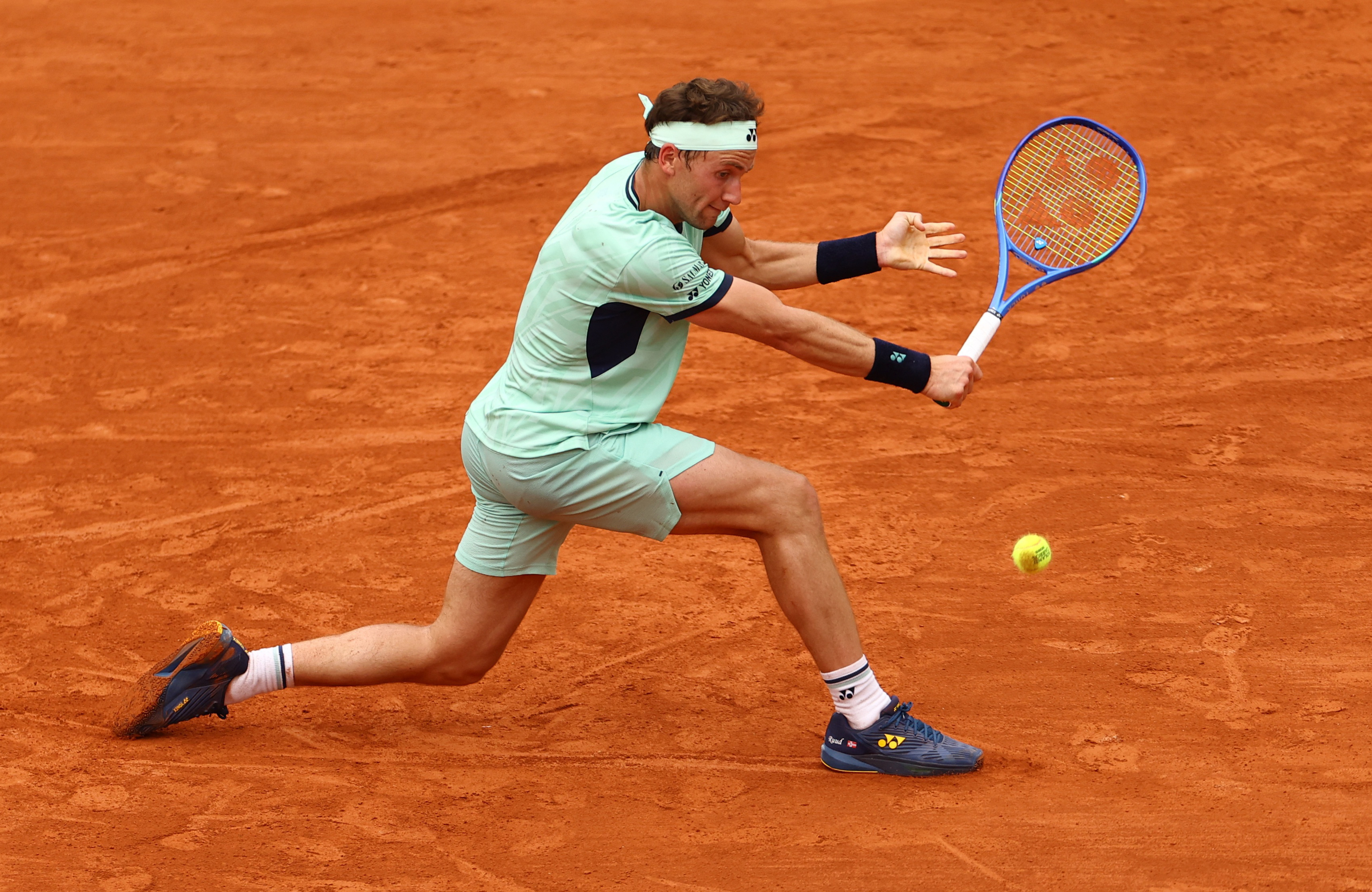 拉沃尔杯力克法网，鲁德惊艳四座