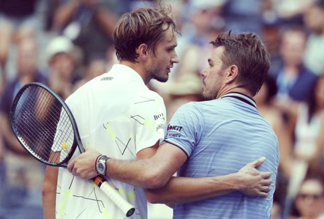 法网鏖战美网，梅德韦杰夫统治全场