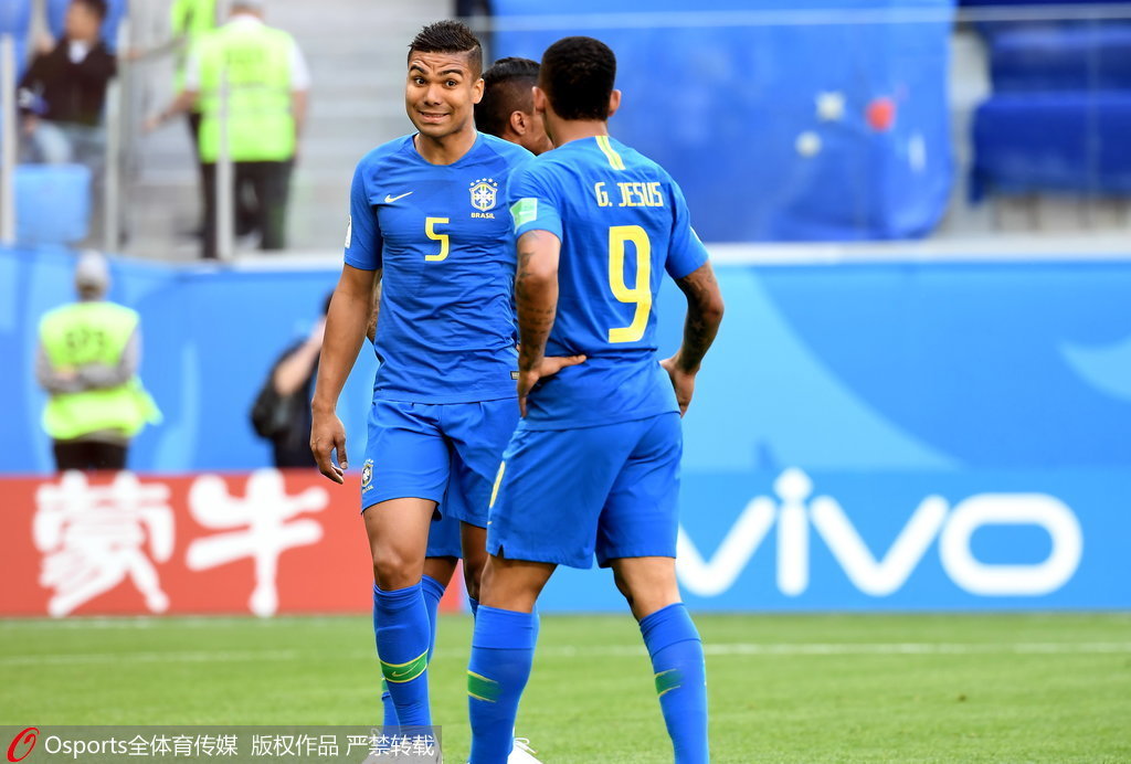 巴西轻取美国，卡塞米罗关键制胜